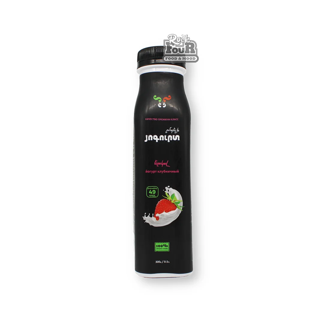 Drinking yogurt "Dili" with strawberry 0.5% 300g
